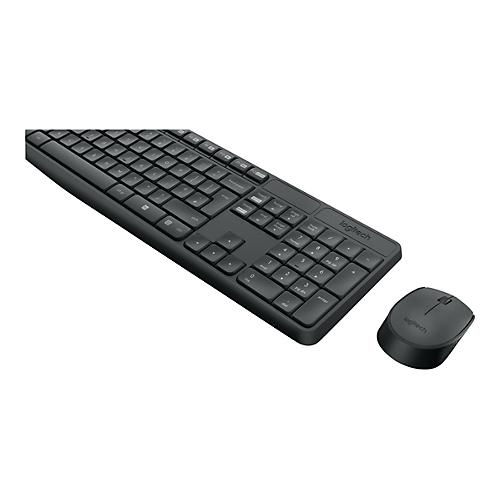 Logitech MK235 - Tastatur-und-Maus-Set - Pan-Nordic