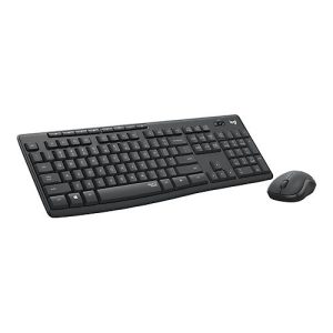 Logitech MK295 Silent – Tastatur-und-Maus-Set – kabellos – 2.4 GHz – QWERTZ – Deutsch