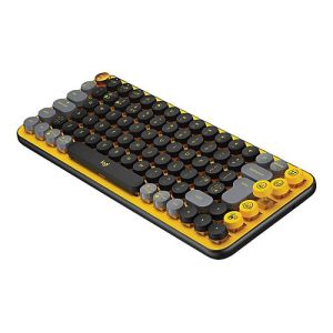 Logitech POP Keys – Tastatur – kabellos – USB, Bluetooth LE, Bluetooth 5.1 – QWERTY – Englisch