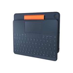 Logitech Rugged Combo 3 Touch for Education – Tastatur und Foliohülle – mit Trackpad – Apple Smart connector – QWERTZ – Deutsch