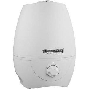 Luftbefeuchter BILBAO, 30 W, 360°-Verneblung, bis 25 m³, 0,35 l/h, B 230 x T 230 x H 310 mm Luftbefeuchter BILBAO, 30 W, 360°-Verneblung, bis 25 m³, 0,35 l/h, B 230 x T 230 x H 310 mm