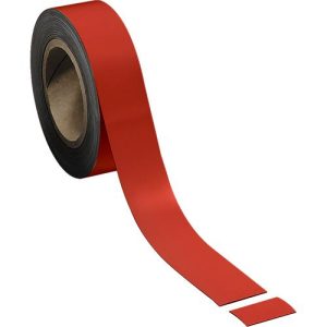 Magnetband, hellrot, 40 x 10000 mm Magnetband, hellrot, 40 x 10000 mm