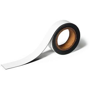 Magnetisches Kennzeichnungsband, L 5 m x B 20 mm, zuschneidbar, beschriftbar Magnetisches Kennzeichnungsband, L 5 m x B 20 mm, zuschneidbar, beschriftbar