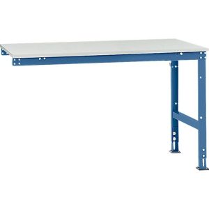 Manuflex Ansatztisch UNIVERSAL Standard, Tischplatte Kunststoff, 1500×1000, brillantblau Manuflex Ansatztisch UNIVERSAL Standard, Tischplatte Kunststoff, 1500×1000, brillantblau