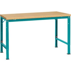 Manuflex Grundtisch UNIVERSAL Spezial, 1500 x 1000 mm, Multiplex natur, wasserblau Manuflex Grundtisch UNIVERSAL Spezial, 1500 x 1000 mm, Multiplex natur, wasserblau