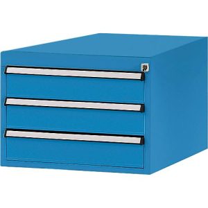 Manuflex Schubladen-Unterbau, für T 1000 mm, lichtblau