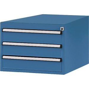 Manuflex Schubladen-Unterbau, für T 800 mm, brillantblau Manuflex Schubladen-Unterbau, für T 800 mm, brillantblau