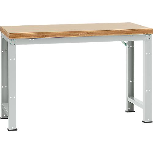 Manuflex Werkbank Profi Standard, Tischplatte Multiplex B 1500 x T 700, lichtgrau