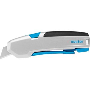 MARTOR SECUPRO 625 Zangengriffmesser, Schnitttiefe 21 mm, aut. Klingenrückzug, erg. Soft Grip MARTOR SECUPRO 625 Zangengriffmesser, Schnitttiefe 21 mm, aut. Klingenrückzug, erg. Soft Grip