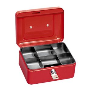 MAUL Geldkassette 56101, rot MAUL Geldkassette 56101, rot