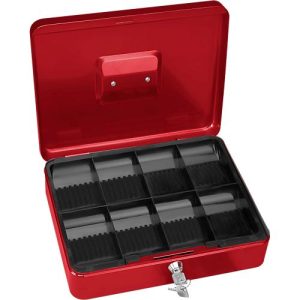 MAUL Geldkassette 56114, rot MAUL Geldkassette 56114, rot