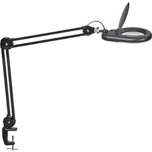 MAUL LED-Lupenleuchte Viso, Klemmfuß, schwarz MAUL LED-Lupenleuchte Viso, Klemmfuß, schwarz