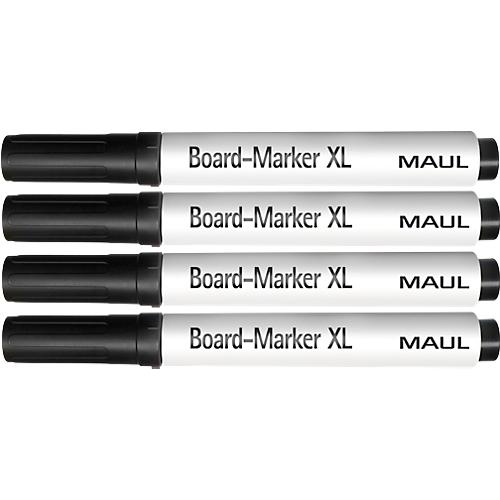 MAUL Tafelschreiber XL, schwarz, 4 Stück