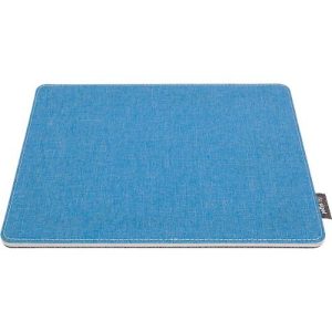 Mauspad Sigel Eyestyle, B 250 x T 200 x H 7 mm, Textiloberfläche aus Recycling-PET, hellblau/dunkelgrau