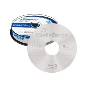 MediaRange – 10 x BD-R DL – 50 GB 6x – Spindel MediaRange – 10 x BD-R DL – 50 GB 6x – Spindel