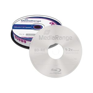 MediaRange – 10 x BD-RE – 25 GB 2x – Spindel MediaRange – 10 x BD-RE – 25 GB 2x – Spindel