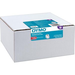 Mehrzwecketiketten, Papier, 57 x 32 mm, 12 x 1000 Stück, weiß Mehrzwecketiketten, Papier, 57 x 32 mm, 12 x 1000 Stück, weiß