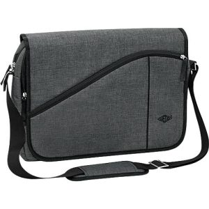 Messenger Bag COLLEGE, Polyester, Laptop-Innentasche, gepolst. Tragegurt, B400xT100xH300 mm, graumeliert Messenger Bag COLLEGE, Polyester, Laptop-Innentasche, gepolst. Tragegurt, B400xT100xH300 mm, graumeliert