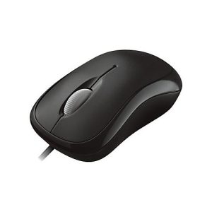 Microsoft Basic Optical Mouse for Business – Maus – PS/2, USB – Schwarz