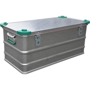 Midi-Box, Leichtmetall, mit Stapelecken, 81 l Midi-Box, Leichtmetall, mit Stapelecken, 81 l