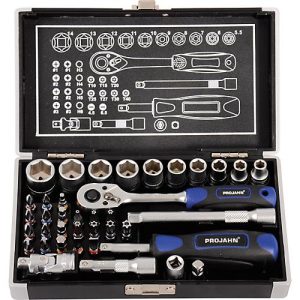 Mini-Steckschlüssel- und Bit-Box, 1/4′ Größe, 38-tlg. Mini-Steckschlüssel- und Bit-Box, 1/4′ Größe, 38-tlg.