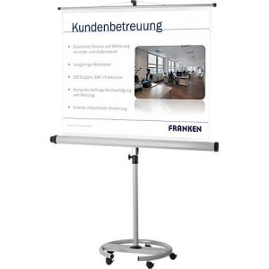 Mobile Stativleinwand Franken Pro, 1800 x 1800 mm Mobile Stativleinwand Franken Pro, 1800 x 1800 mm