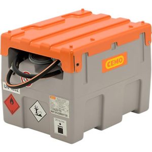 Mobile Tankstelle CEMO DT-Mobil Easy 200 l, Elektropumpe, 12 V, 40 l/min, Automatik-Zapfpistole, Klappdeckel, B 800 x T 620 x H 610 mm Mobile Tankstelle CEMO DT-Mobil Easy 200 l, Elektropumpe, 12 V, 40 l/min, Automatik-Zapfpistole, Klappdeckel, B 800 x T 620 x H 610 mm