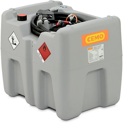 Mobile Tankstelle CEMO DT-Mobil Easy Elektropumpe CENTRI SP30, Automatik-Zapfpistole, 210 l, Polyethylen, einwandig, B 785 x T 595 x H 685 mm