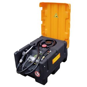 Mobile Tankstelle CEMO KS-Mobil EASY, mit Handpumpe und Klappdeckel, 120 l Benzintank, Polyethylen, ATEX, B 800 x T 600 H 470 mm Mobile Tankstelle CEMO KS-Mobil EASY, mit Handpumpe und Klappdeckel, 120 l Benzintank, Polyethylen, ATEX, B 800 x T 600 H 470 mm