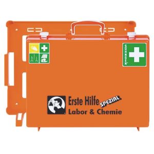 Mobiler Erste-Hilfe-Koffer, Bereich Labor & Chemie Mobiler Erste-Hilfe-Koffer, Bereich Labor & Chemie