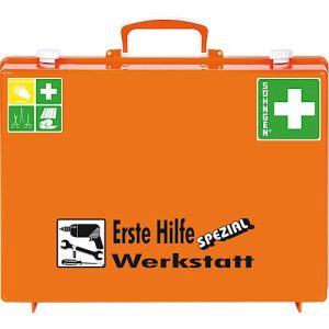 Mobiler Erste-Hilfe-Koffer, Bereich Werkstatt Mobiler Erste-Hilfe-Koffer, Bereich Werkstatt