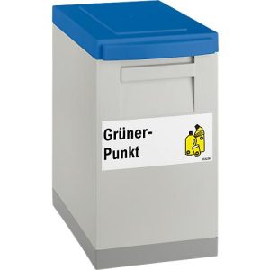 Modul-Sammelbox WSB grau, Deckel blau Modul-Sammelbox WSB grau, Deckel blau