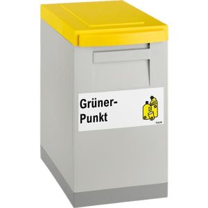 Modul-Sammelbox WSB grau, Deckel gelb Modul-Sammelbox WSB grau, Deckel gelb