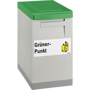 Modul-Sammelbox WSB grau, Deckel grün Modul-Sammelbox WSB grau, Deckel grün