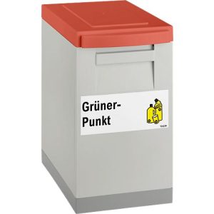 Modul-Sammelbox WSB grau, Deckel rot Modul-Sammelbox WSB grau, Deckel rot