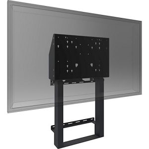 Monitor Wandhalterung e.BOX®, für 1 Display bis 86′ & bis 120 kg, elektrisch höhenverstellbar, Anti-Kollisionsschutz, Kabelbox, VESA, Stahl, schwarz Monitor Wandhalterung e.BOX®, für 1 Display bis 86′ & bis 120 kg, elektrisch höhenverstellbar, Anti-Kollisionsschutz, Kabelbox, VESA, Stahl, schwarz