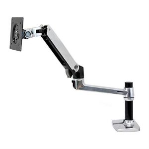 Monitorarm ergotron® LX, für 1 Display bis 34″ & bis 11,3 kg, Tischhalterung, höhen- & tiefenverstellbar, neigbar, VESA, matt-schwarz Monitorarm ergotron® LX, für 1 Display bis 34″ & bis 11,3 kg, Tischhalterung, höhen- & tiefenverstellbar, neigbar, VESA, matt-schwarz