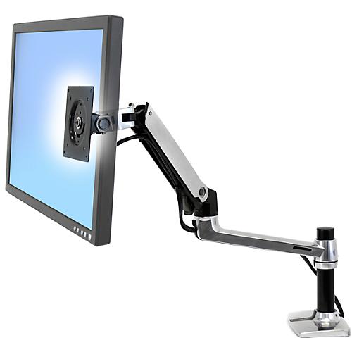 Monitorarm Ergotron LX, für Monitore bis 34' & bis 3,2 kg, höhenverstellbar, Tischmontage