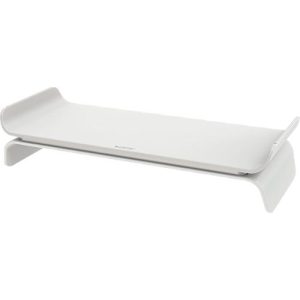 Monitorständer Leitz® Ergo, für 1 Display bis 27′, höhenverstellbar, mit Stauraum für Tastatur, B 209 x T 438 x H 112 mm, hellgrau Monitorständer Leitz® Ergo, für 1 Display bis 27′, höhenverstellbar, mit Stauraum für Tastatur, B 209 x T 438 x H 112 mm, hellgrau
