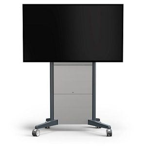 Monitorständer SMS Presence, mobil, elektrisch höhenverstellbar, für 1 Display ab 46′ & bis 150 kg, VESA, Verriegelung, Kabelmanagement, anthrazit Monitorständer SMS Presence, mobil, elektrisch höhenverstellbar, für 1 Display ab 46′ & bis 150 kg, VESA, Verriegelung, Kabelmanagement, anthrazit