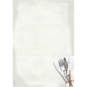Motivpapier Sigel ‚Menü Speisen‘, A4, 90 g/m², Besteck- und Servietten-Motiv, 50 Blatt Motivpapier Sigel ‚Menü Speisen‘, A4, 90 g/m², Besteck- und Servietten-Motiv, 50 Blatt