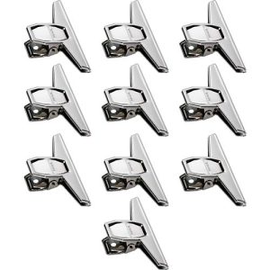 Multiklemme MAUL, Breite 75 mm & Klemmweite 20 mm, mit Spiralfeder, vernickelt, Metall pulverbeschichtet, 10 Stck. Multiklemme MAUL, Breite 75 mm & Klemmweite 20 mm, mit Spiralfeder, vernickelt, Metall pulverbeschichtet, 10 Stck.