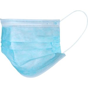 Mund-Nasen-Schutz BBE Solutions®, medizinisch, EN 14638/10993 Typ IIR, Einweg, 3-lagig, formbarer Nasenbügel, elastische Ohrbänder, blau, 50 Stück Mund-Nasen-Schutz BBE Solutions®, medizinisch, EN 14638/10993 Typ IIR, Einweg, 3-lagig, formbarer Nasenbügel, elastische Ohrbänder, blau, 50 Stück