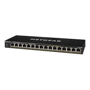 NETGEAR GS316P – Switch – 16 Anschlüsse – unmanaged NETGEAR GS316P – Switch – 16 Anschlüsse – unmanaged