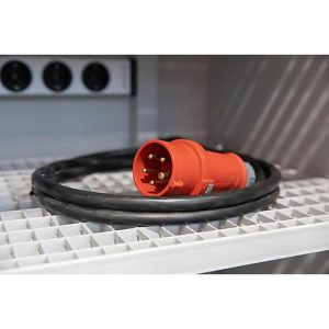 Netzanschlusskabel f. Sicherheitsschrank PRO Charge & CORE Charge, 400 V, 3-phasig, Absich. 3×16 A, 11,04 kW