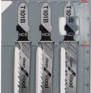 BOSCH Stichsägeblätter T 101 B 3 Stk. BOSCH Stichsägeblätter T 101 B 3 Stk.