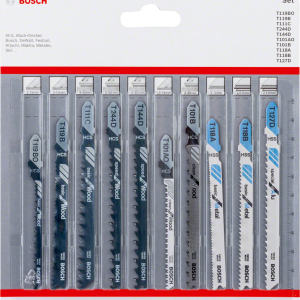BOSCH Stichsägeblatt-Set Holz und Metall 10 Stk. BOSCH Stichsägeblatt-Set Holz und Metall 10 Stk.