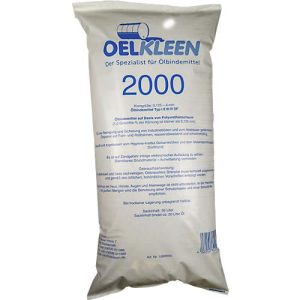 Ölbindemittel Oel-Kleen 2000, Typ III R/SF, auch für Säuren & Laugen, Volumen 50 l, Pelletgröße 0,125-4 mm, weiß Ölbindemittel Oel-Kleen 2000, Typ III R/SF, auch für Säuren & Laugen, Volumen 50 l, Pelletgröße 0,125-4 mm, weiß