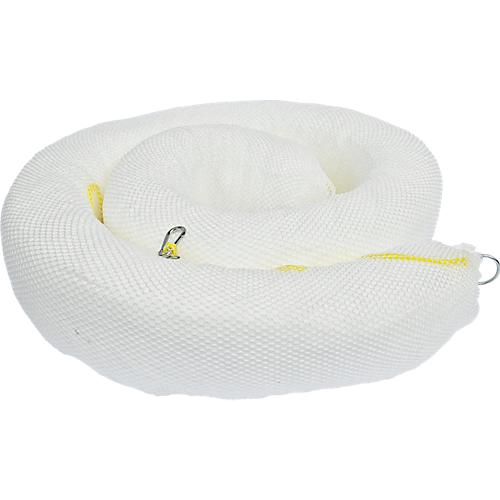 Ölsperren, 291 l Aufnahme, PP-Fasern, L 5.000 x Ø 200 mm, weiß, 2 Stück