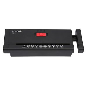 Olympia Aktenvernichteraufsatz PS 16, Streifenschnitt, für Papierkörbe 280 mm – 34 mm